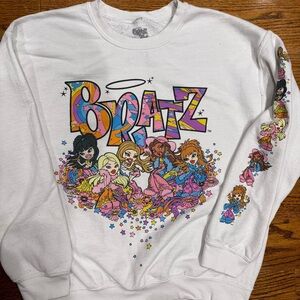 Bratz White Graphic Sweatshirt